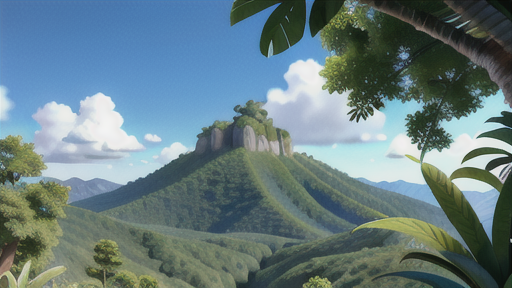 熱帯山地林の分布